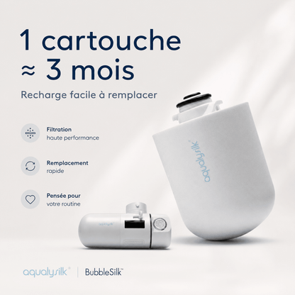 Bubblesilk | Filtre à eau Skincare 2.0 - aqualysilk