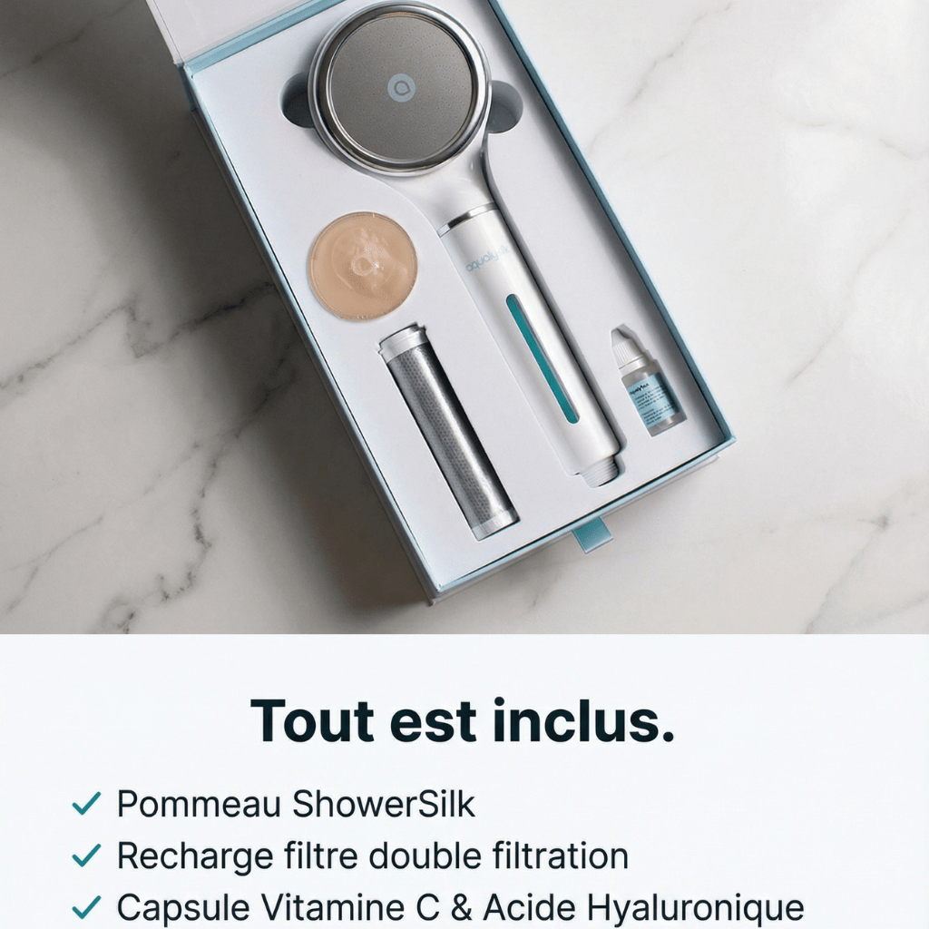 SHOWERSILK | Filtre de douche - aqualysilk