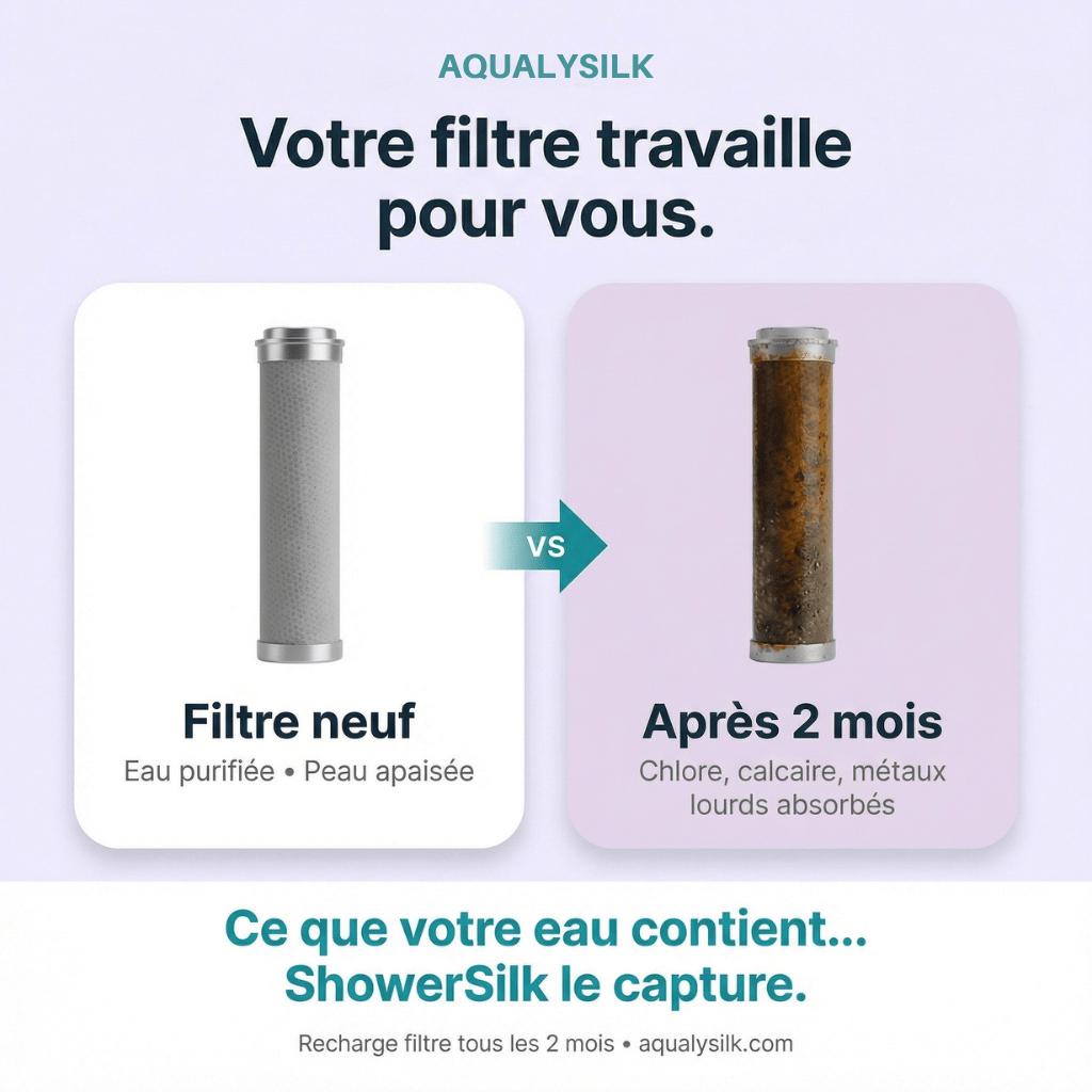 SHOWERSILK | Filtre de douche - aqualysilk
